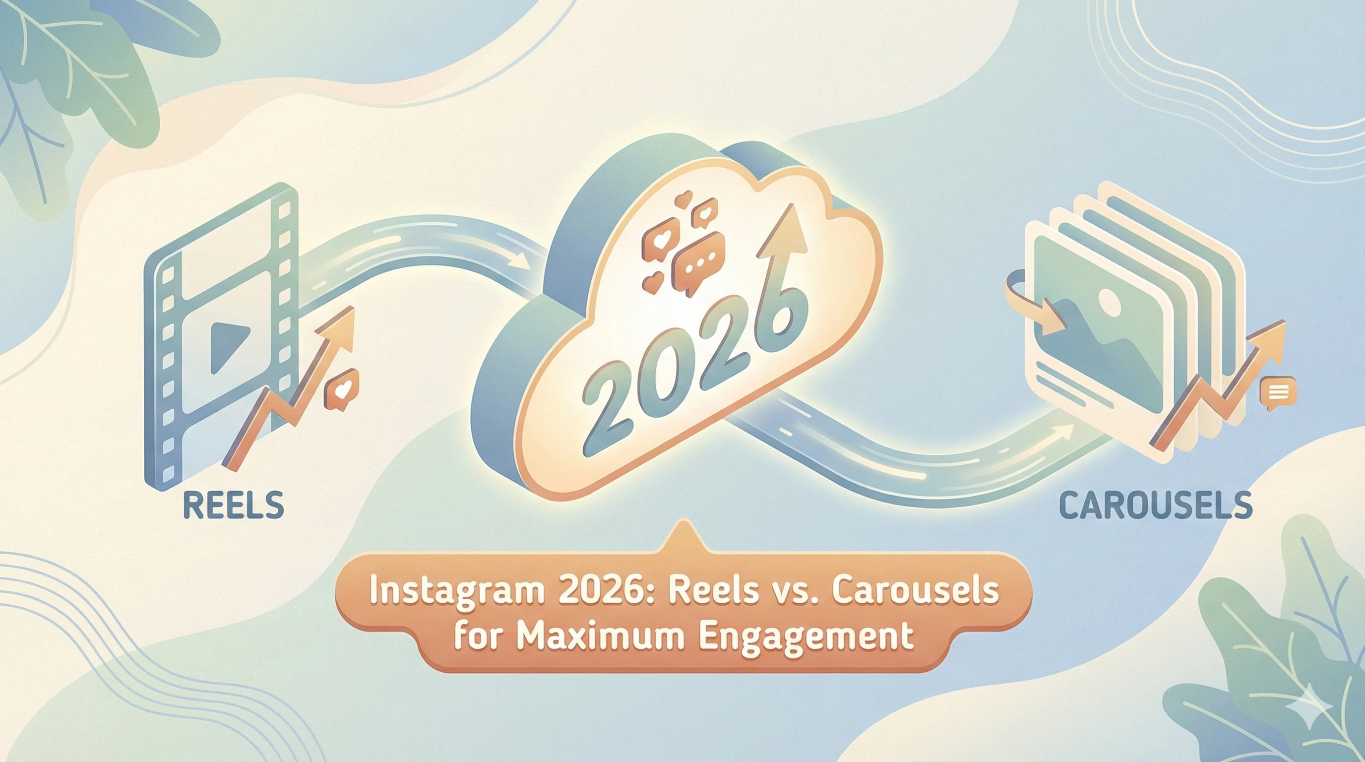 Reels vs Carousels 2026: Which Gets More Reach? [10K Post Study]